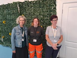 Cornwall Housing staff posing for picture at Dracaena Open Day
