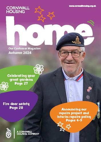picture of the front page of the Autumn edition magazine