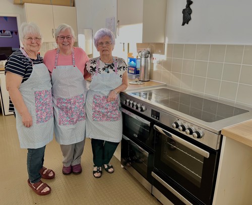 Tenants with cooker